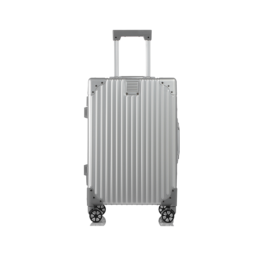 Valija New York City Carry On Cabina Gris Plateado