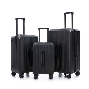 Set Paris Black - Carry On + Medium + Bodega
