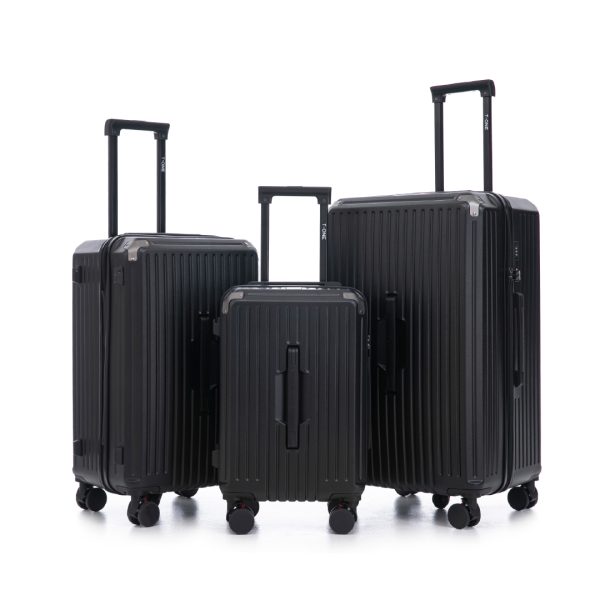 Set Paris Black - Carry On + Medium + Bodega