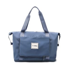 Bolso Plegable Extensible Beyond Blue – Multifunción, Liviano e Impermeable