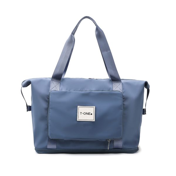 Bolso Plegable Extensible Beyond Blue – Multifunción, Liviano e Impermeable