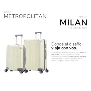 Set Milan Y&G - Carry On + Bodega